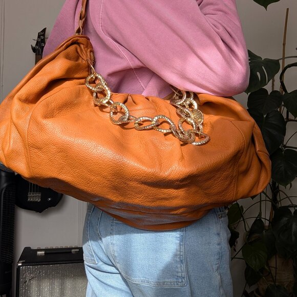 Juicy Couture hobo bag with chain detail - Picture 1 of 10